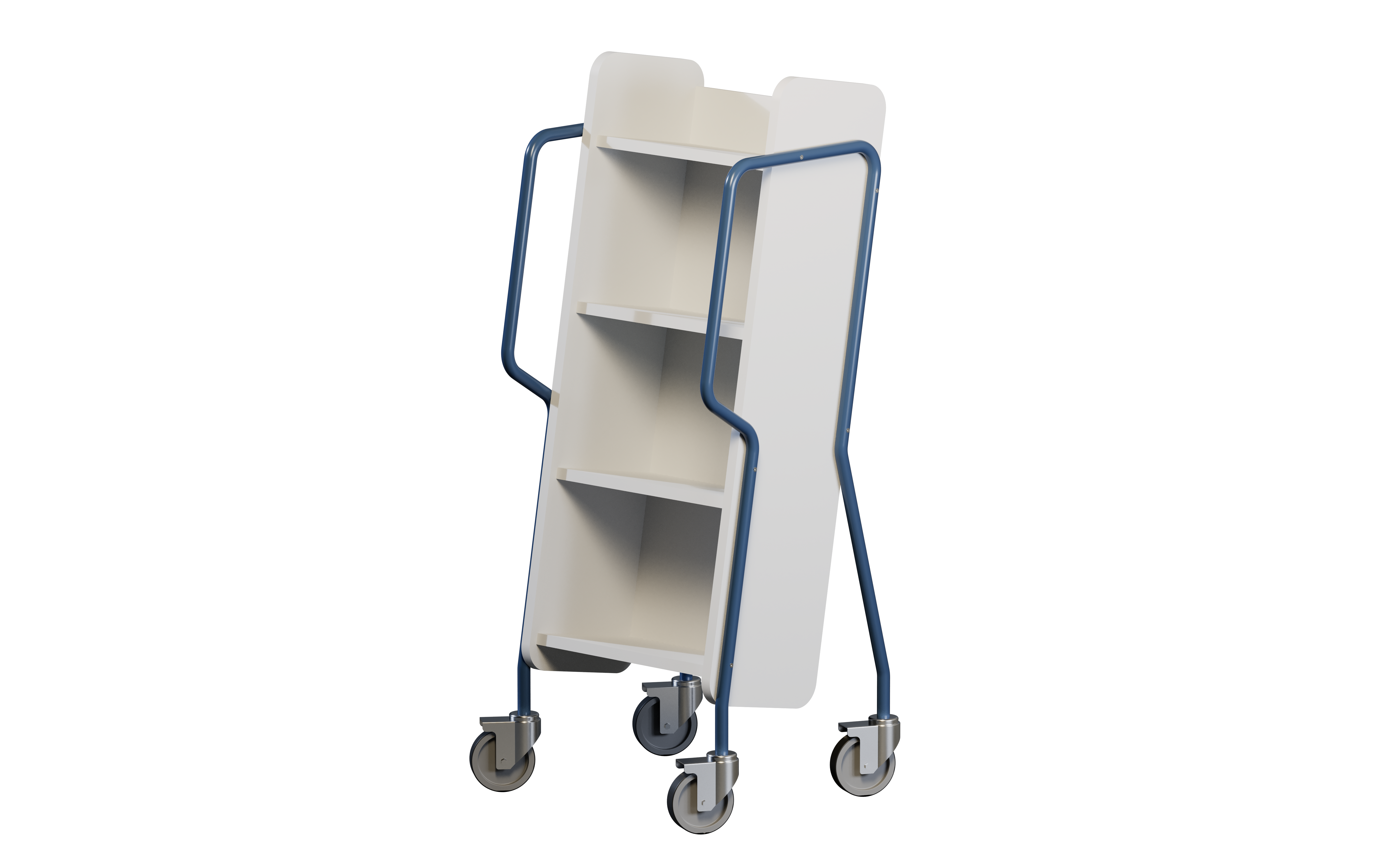 Carrello-portalibri